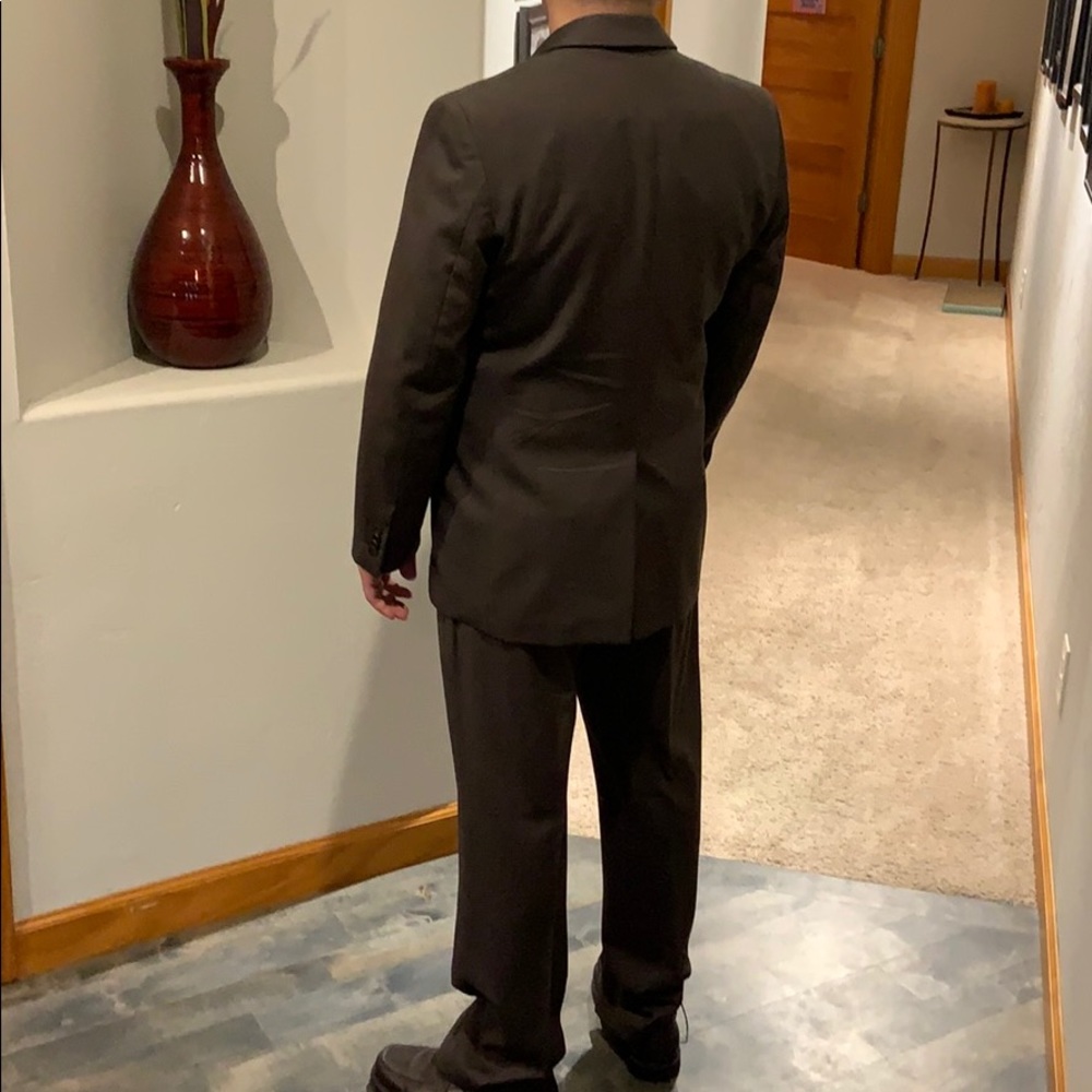 Banana Republic Brown suit jacket and pants - Picture 4 of 7